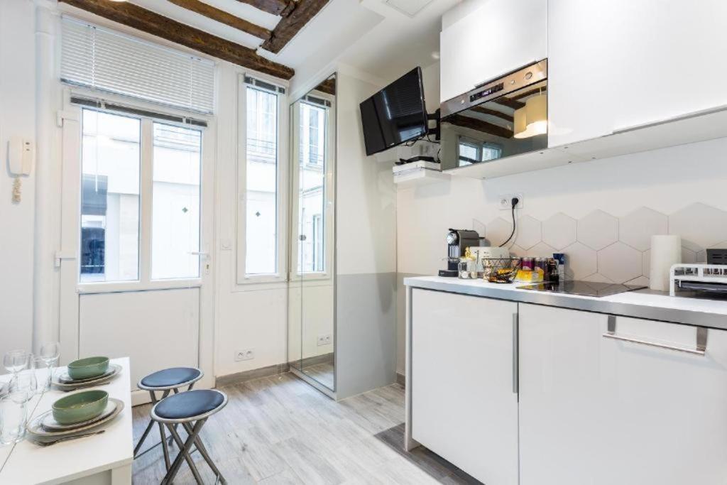 Апартаменты Cmg - Cosy Studio -Montorgueil Париж Экстерьер фото